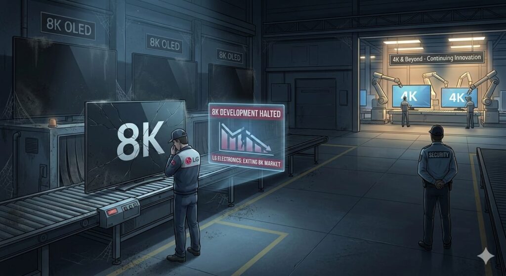 LG Electronics Stops 8K TV Production