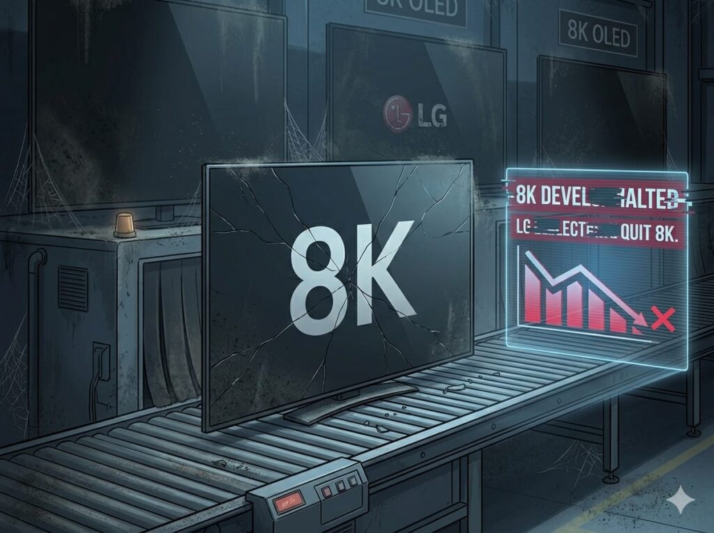 LG Electronics Stops 8K TV Production