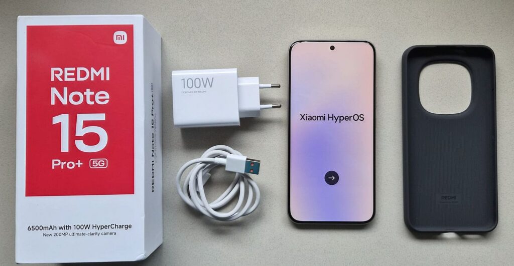 Redmi Note 15 Pro 5G Package Content