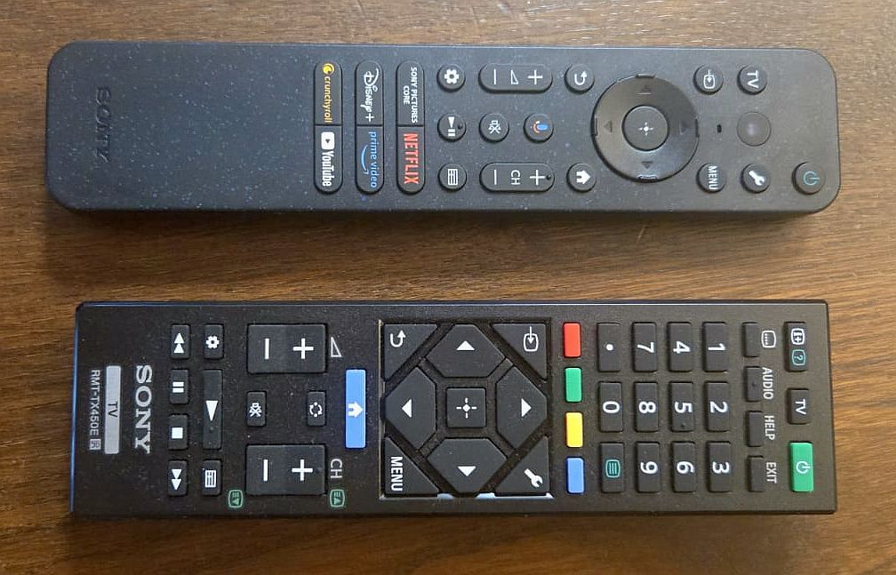 Bravia 9 remotes