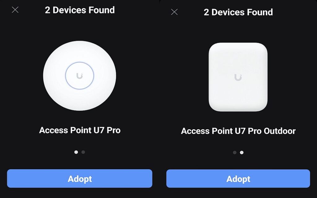 Automatic detection of access points