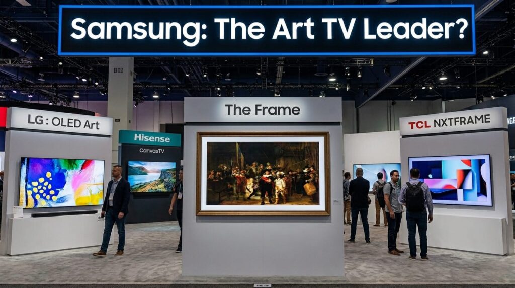 Samsung’s Art TV Being Challenged by TCL and LG