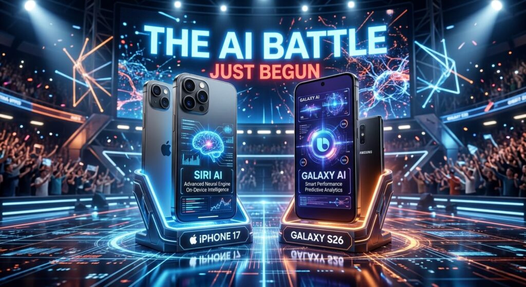 iPhone 17 vs Samsung S26: The AI Battle Just Began