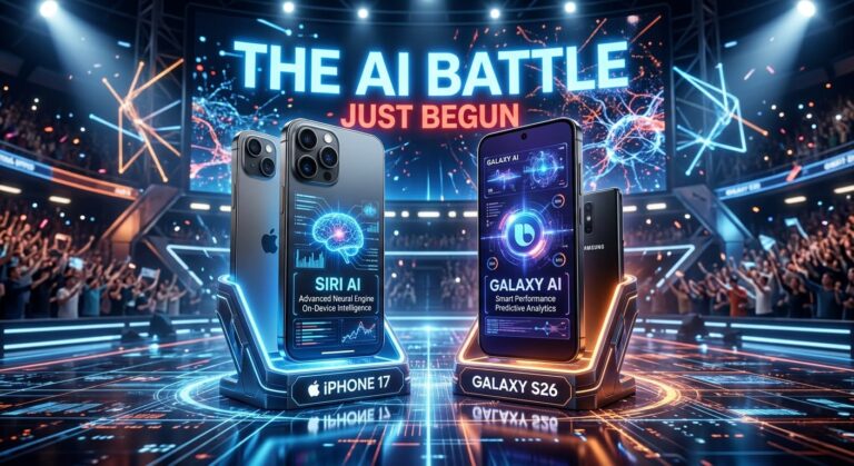 iPhone 17 vs Samsung S26: The AI Battle Just Began