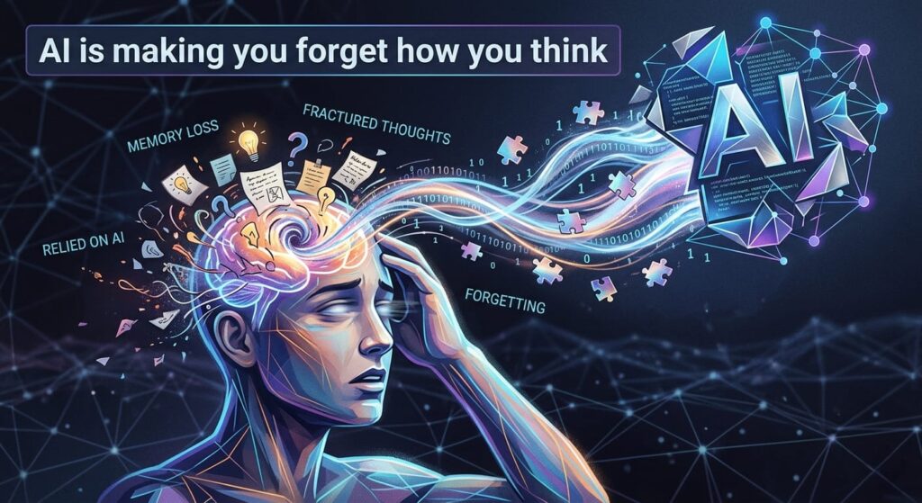AI Is Making you Forget How to Think