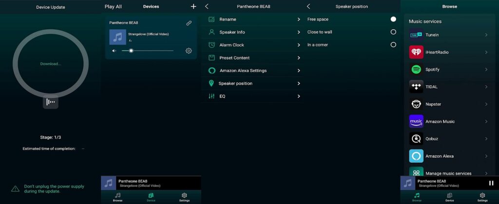 Pantheone companion app