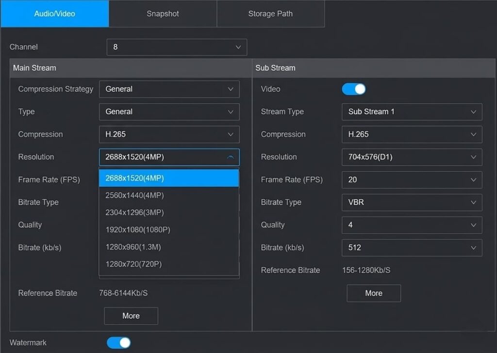 Compression and high resolution