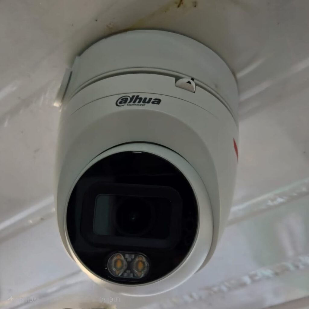 Camera base snapping the camera into place