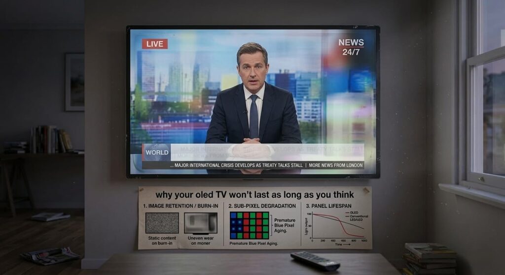 Why Your OLED TV Won’t Last as Long as You Think