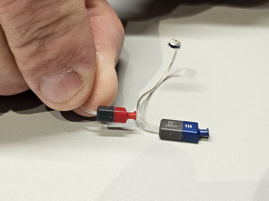 Speaker of a BTE hearing aid