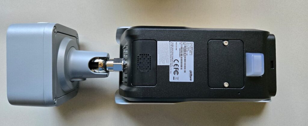 A microSD card slot supporting up to 256GB for local backup in case the recording device fails