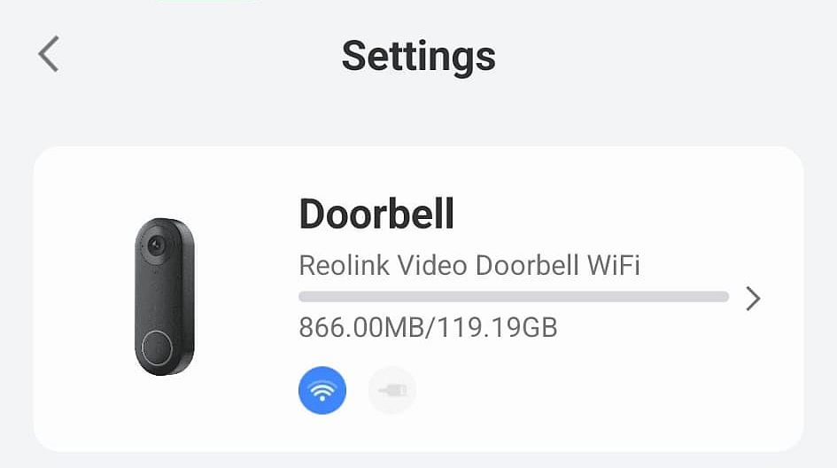 Recordings stored in microSD card
