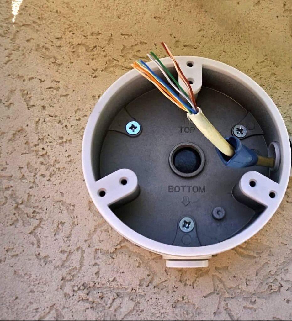 Dahua’s dedicated PFA135 junction box