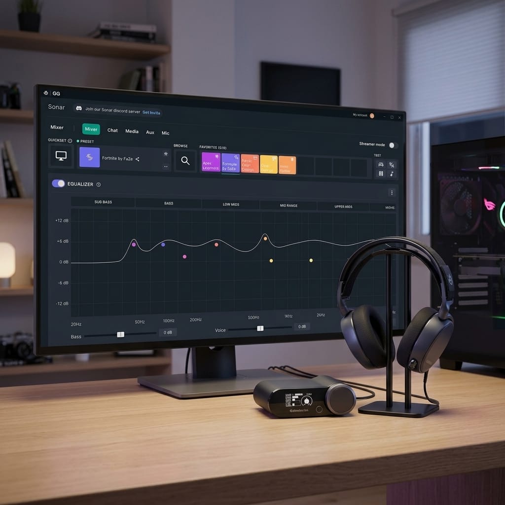 SteelSeries GG and Sonar