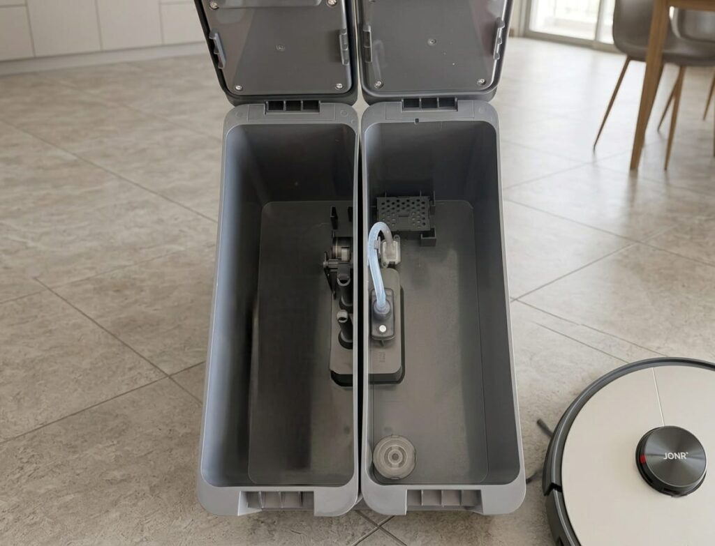 Large tanks for less frequent maintenance