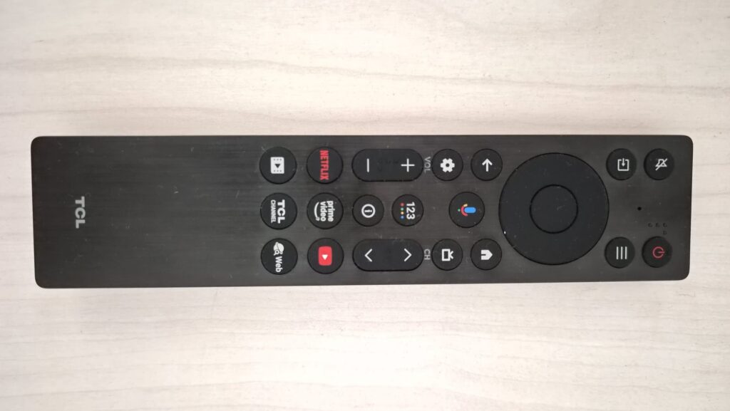 TCL C7L remote - no change from C7K