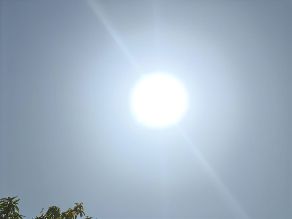 Shooting Toward the Sun Without Blowing Out the Sky